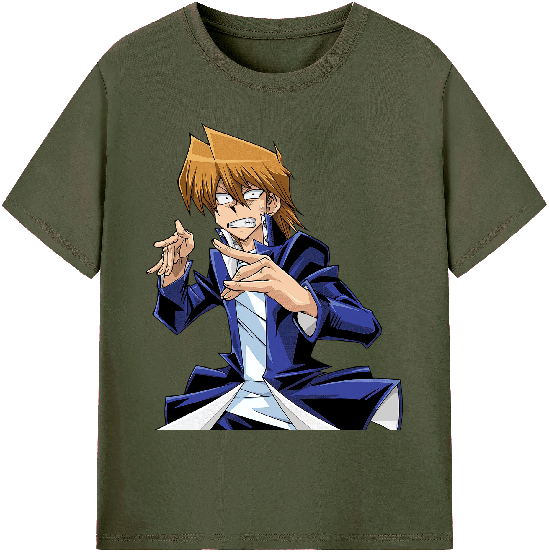 （画像用） 遊☆戯☆王 Yu-Gi-Oh! 綿100％ メンズ半袖Tシャツ｜肌触りやわらか＆通気性